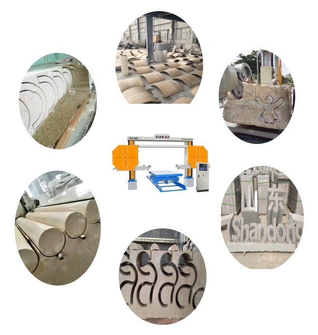 Автомат для резки провода CNC CNC-2500 каменный для особенной формы