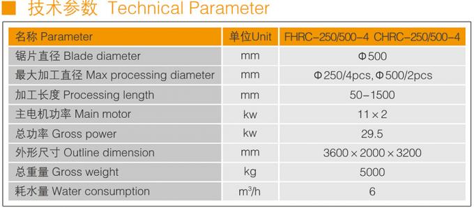Автомат для резки Fhrc-250/500-4 балясины PCS автомата для резки 4 Xianda каменный