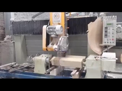 Два PCS 380V одностолбная каменная резальная машина 16kw Baluster