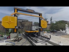 CNC Diamond Wire Saw Machine с 4 летящими колесами для промышленной резки камня