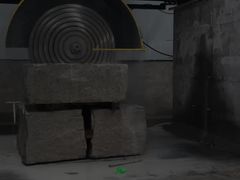 Мостовые многолопастые блокорезные машины для резки гранитных мраморных блоков