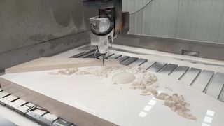 5-осевой фрезерный станок с ЧПУ 3D для резьбы по каменной скульптуре