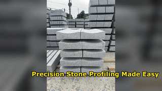 Vertical CNC Wire Saw for Precision Stone Profiling