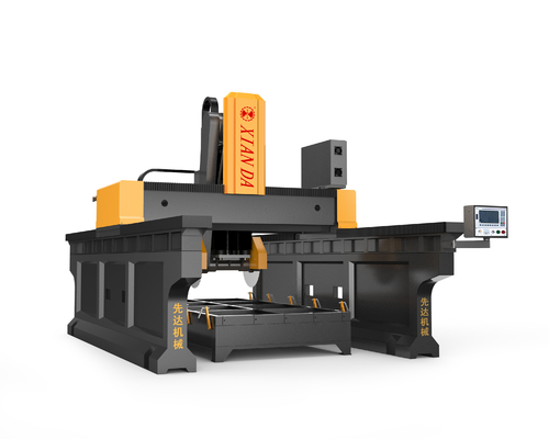 Система Cnc оси филировальной машины 3 двойного луча мостообразная режа