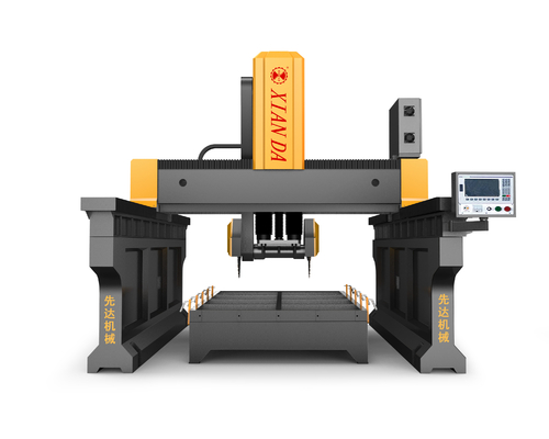 Система Cnc оси филировальной машины 3 двойного луча мостообразная режа