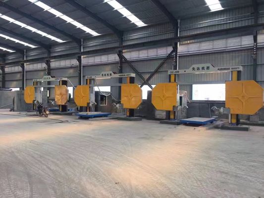CNC-управление Diamond Wire Saw Machine с высокой точностью резки и четырёхспиндовым соединением для резки камня