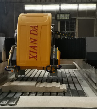 Автомат для резки 15kw профиля 3 осей линейный каменный