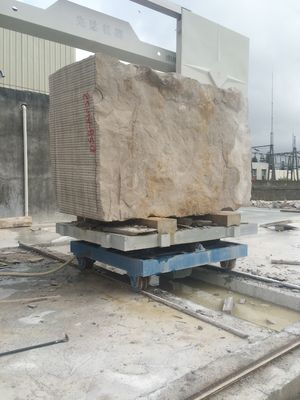 Станок для резки камня с алмазным проволочным канатом с ЧПУ, максимальный размер обработки 3500*3000*1800 мм и главный двигатель мощностью 11 кВт для резки камня