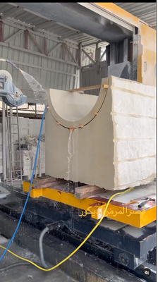 4 оси Diamond Wire Saw Stone Cutting Tool с управлением CNC