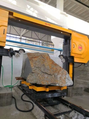 5-осевая CNC бриллиантовая дротовая пила для различных форм мрамора или гранита и 3D форм