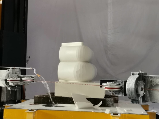 Отличная точность 5-осевая CNC бриллиантовая проволочная пила для 3D форм