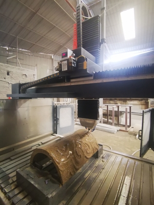 Xianda Machinery 4-осевой арки и колонны резьбы машины для мрамора, гранита