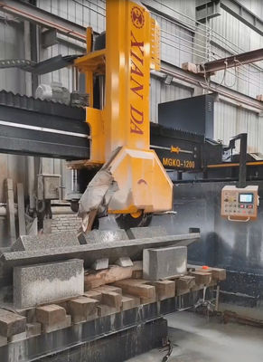 Машина для резки четырехколонных каменных плиток