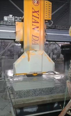 Машина для резки четырехколонных каменных плиток