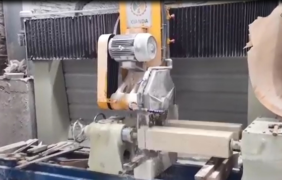 PLC/CNC Простая структура две машины для резки колонны балустера