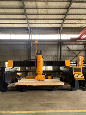 5-осевая CNC мостовая резальная машина с многофункциональной установкой для 3D форм