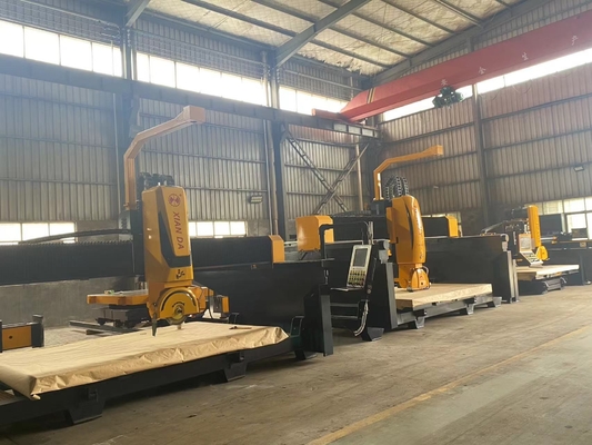 5-осевая CNC мостовая резальная машина с многофункциональной установкой для 3D форм
