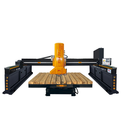 18.5kw скорость CNC каменная плитка режущая машина точность гранита резка 0-85° наклон