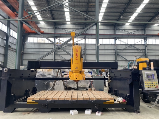 5-осевая CNC мостовая резальная машина для 3D специальной формы