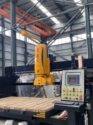 5-осевая CNC мостовая резальная машина для 3D специальной формы