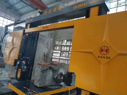 Усовершенствованная четырехвинтовая связь алмазная проволока пила DISCOVERY 4 CNC