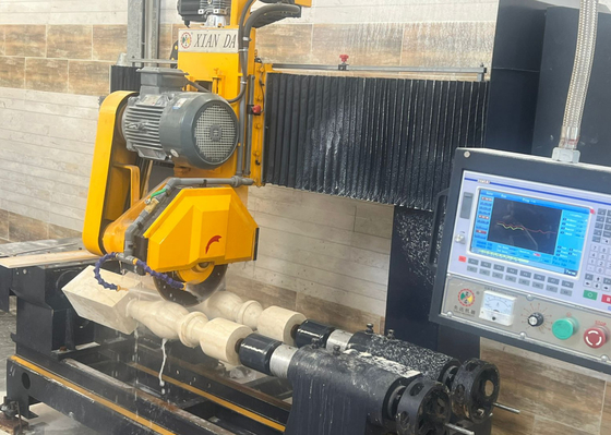 CNC / PLC две машины для резки балустера для королевского поста, дорожного барьера
