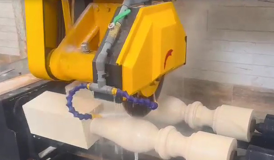 CNC / PLC две машины для резки балустера для королевского поста, дорожного барьера