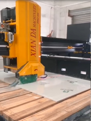 Потребление воды 3 м3/ч Xianda Stone Slab Cutting Machine для точной резки