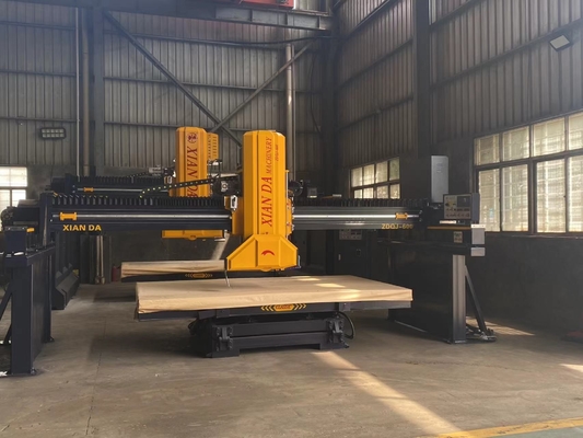Потребление воды 3 м3/ч Xianda Stone Slab Cutting Machine для точной резки