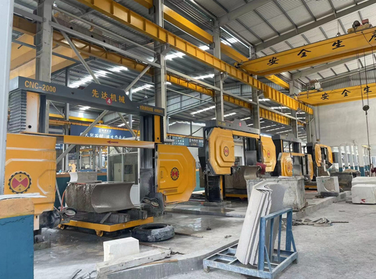 Высокоскоростная CNC бриллиантовая проволочная пила машина CNC-2000/2500/3000 для специальных форм, колонны плоскостей