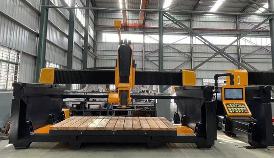 5-осевая CNC мостовая пила для мраморной кухни столешницы с Италией Esa Система автоматическая программа программное обеспечение резка камня