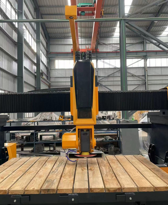 5-осевая CNC мостовая пила для мраморной кухни столешницы с Италией Esa Система автоматическая программа программное обеспечение резка камня