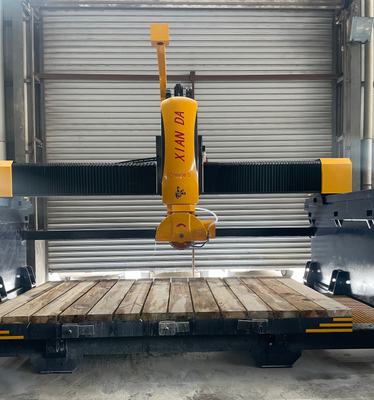 5 +1 Ось CNC каменный мост пила с фрезерной резкой для резки столешниц Мраморный гранит кварцевые лестницы