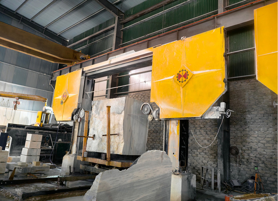 Машина CNC для резки камней с диамантной проволокой для профилирования