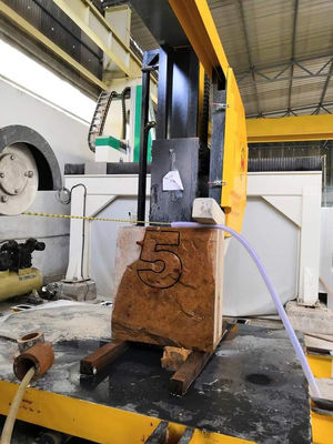 5 Axis CNC Diamond Wire Saw Machine with 360° Rotating Worktable and 11kw Main Motor for High Precision Stone Cutting