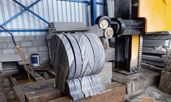 Профилирующая машина для алмазно-тросовой пилы (Станковая алмазно-тросовая пила)