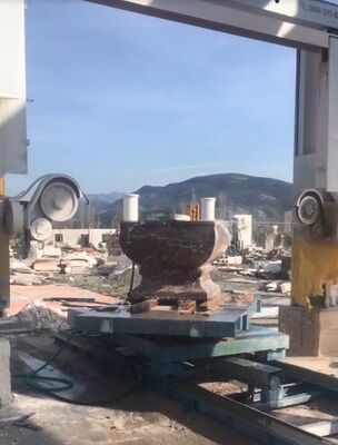 Точная 5-осевая CNC бриллиантовая дротовая пила машина обнаружение 5