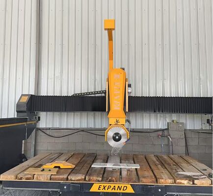 Диаметр диска 350-450 мм, 4+1-осевой мостовой камнерезный станок