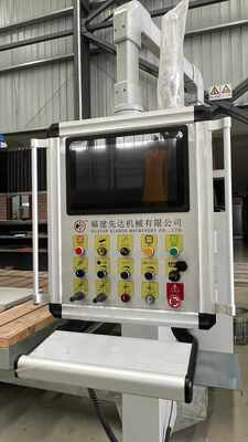 4-осевая интеллектуальная мостовая машина для резки камня с 600 мм лезвием пилы высококачественная ЦНС-система для обработки гранитных мраморных плиток