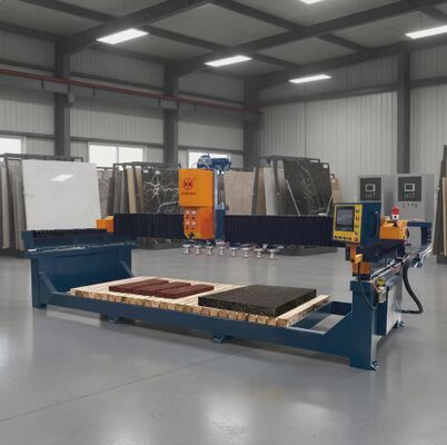 Высокоточный каменный полировщик с автоматической подачей и интегрированным интеллектуальным управлением для промышленной обработки камня