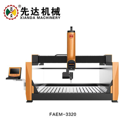 FAEM-3320 Пятиосевой станок с ЧПУ для гравировки камня, мрамора, гранита, скульптуры и резьбы