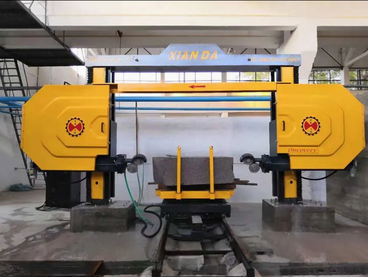 Xianda Discovery 5-осевая CNC бриллиантовая проволочная пила для мраморного гранита 3D дуговой колонны формования каменного профилирующего резака