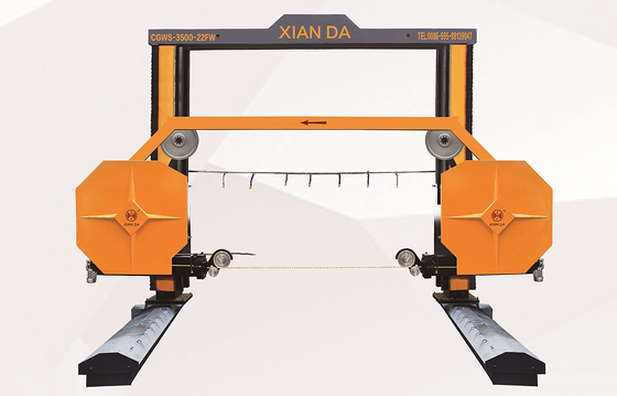 Gantry Movable CNC single wire saw machine для рынка Испании