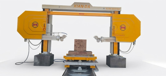 Дискавери 4 CNC Diamond Wire Saw Machine с рабочим столом на 360° и скоростью резки 20-40 М/С для высокоточной резки камня