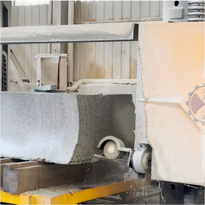 DTWS-2000SA CNC Diamond Wire Saw Machine с высокой точностью резки и вращением 360° для профилирования камня
