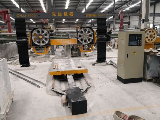 5-осевая CNC бриллиантовая дротовая пила с 11кВт главным двигателем для обработки камня 2600 * 3000 * 1500