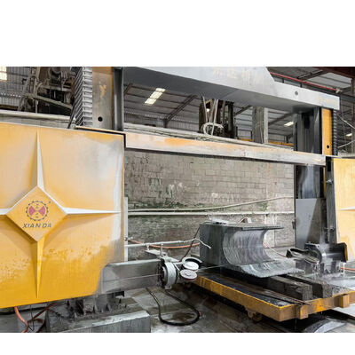 Высокоэффективная CNC-управляемая бриллиантовая дротовая пила с четырёхспиндовым соединением для резки камня