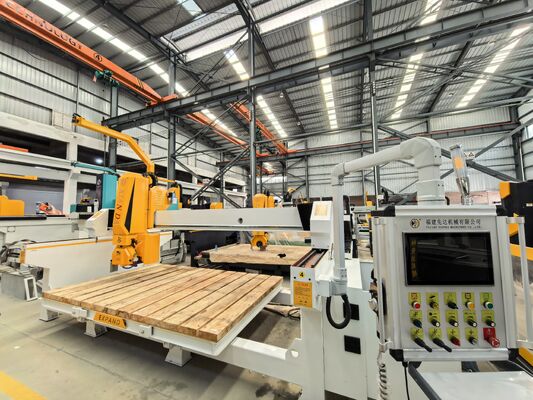 Высокоэффективный мостовой режущий станок с 4 осями