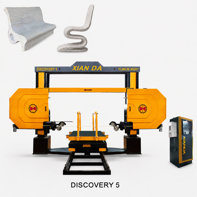 DISCOVERY 5 Axis CNC Diamond Wire Saw Machine for Granite Marble Stone Block Shaping and Cutting (Машина для сформирования и резки блоков из гранитного мрамора и каменного мрамора)