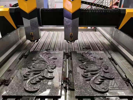 Мрамор CNC гравировального станка гранита каменный высекая машину